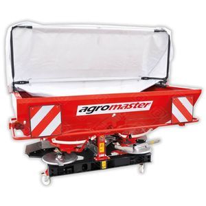 mounted fertilizer spreader