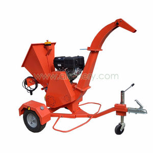 towed wood chipper