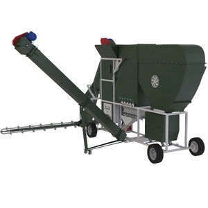 mobile crop cleaning machine