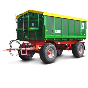 dump trailer / 2-axle / agricultural / 10 t ... 20 t