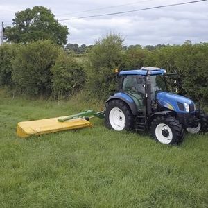 mounted mower