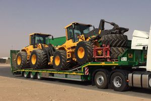 flatbed trailer