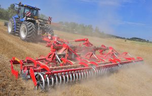 semi-mounted disc harrow