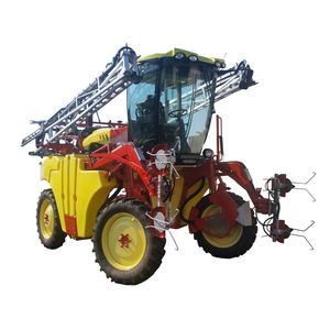 straddle tractor / hydrostatic / with cab