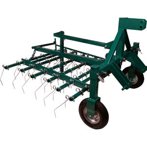 tractor-mounted row crop cultivator