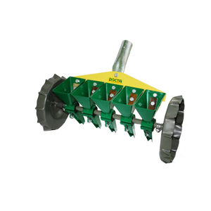 5-row manual seeder / walk-behind / for direct sowing / radish