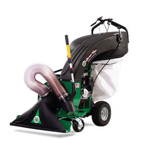 walk-behind leaf vacuum