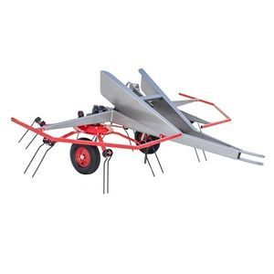 mounted tedder
