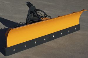 straight snow plough