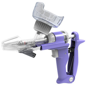 shrouded veterinary syringe