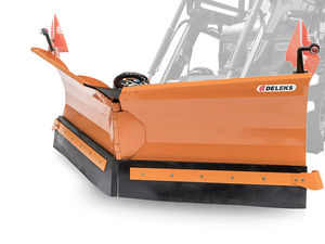 V-shaped snow plough