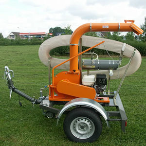 towed leaf vacuum