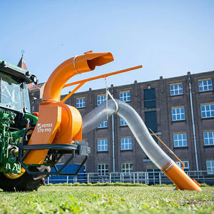 tractor-mounted leaf vacuum