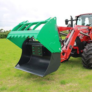 silage unloading shovel bucket