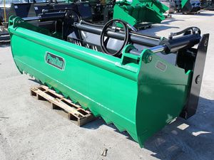 silage unloading shovel bucket