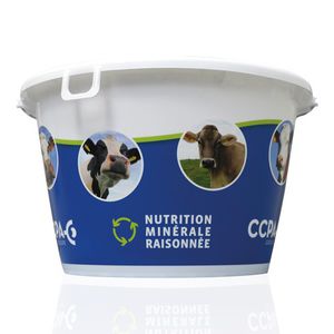 cow mineral bucket