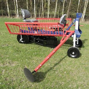 vegetable transplanter / tree / manual / 1-row