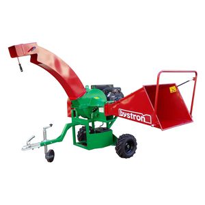 towed wood chipper