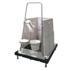livestock hutch / calf / individual / polyethylene
