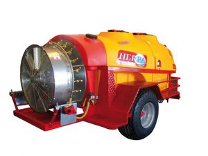 trailed agricultural atomizer / for arboriculture / for viticulture / centrifugal