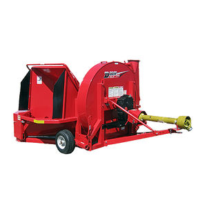 towed straw blower