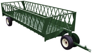 cattle feeder / metal / multi-access