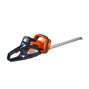 battery-powered hedge trimmer