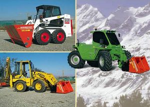 mounted salt spreader