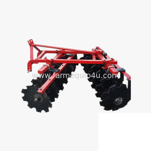 semi-mounted disc harrow
