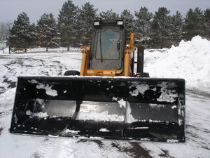 snow shovel bucket