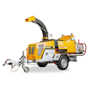 towed wood chipper