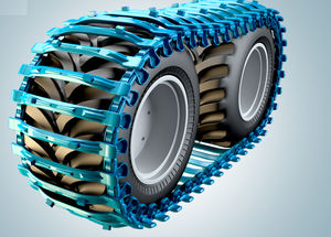 forestry machinery track