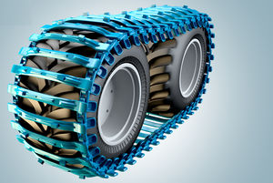 forestry machinery track