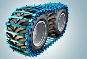 forestry machinery track