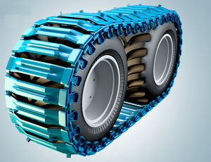 forestry machinery track