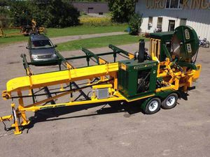 circular saw firewood processor