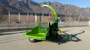 towed wood chipper