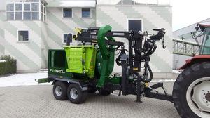 towed wood chipper