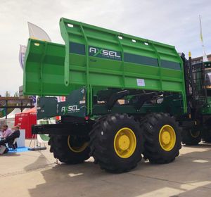 load compression forestry forwarder