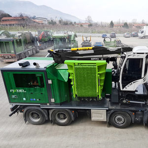towed wood chipper