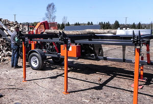 circular saw firewood processor