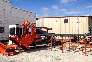 circular saw firewood processor