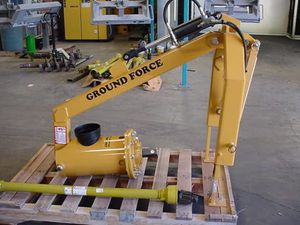 hydraulic earth auger