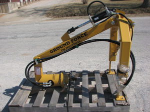 hydraulic earth auger