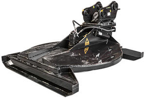 mounted reach mower / folding