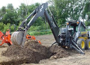 tractor backhoe / for loaders / hydraulic
