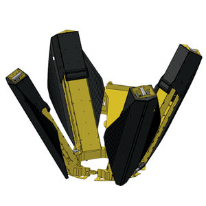 backhoe loader-mounted tree spade