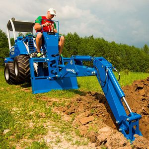 rubber-tired loader