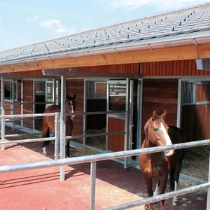 horse barn