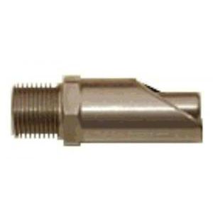 pig nipple drinker / stainless steel / with ball valve